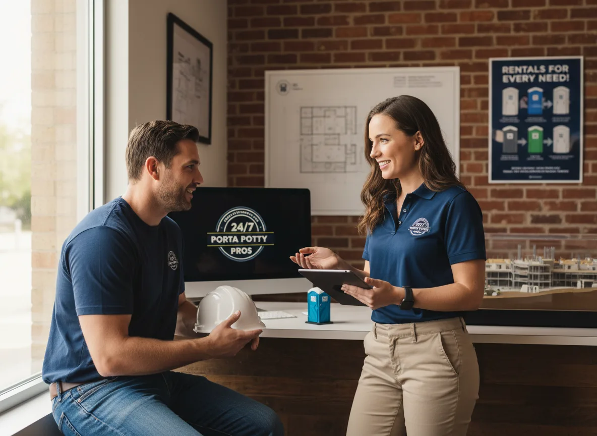 Flushing Toilet Rental Options in Truesdale, IA